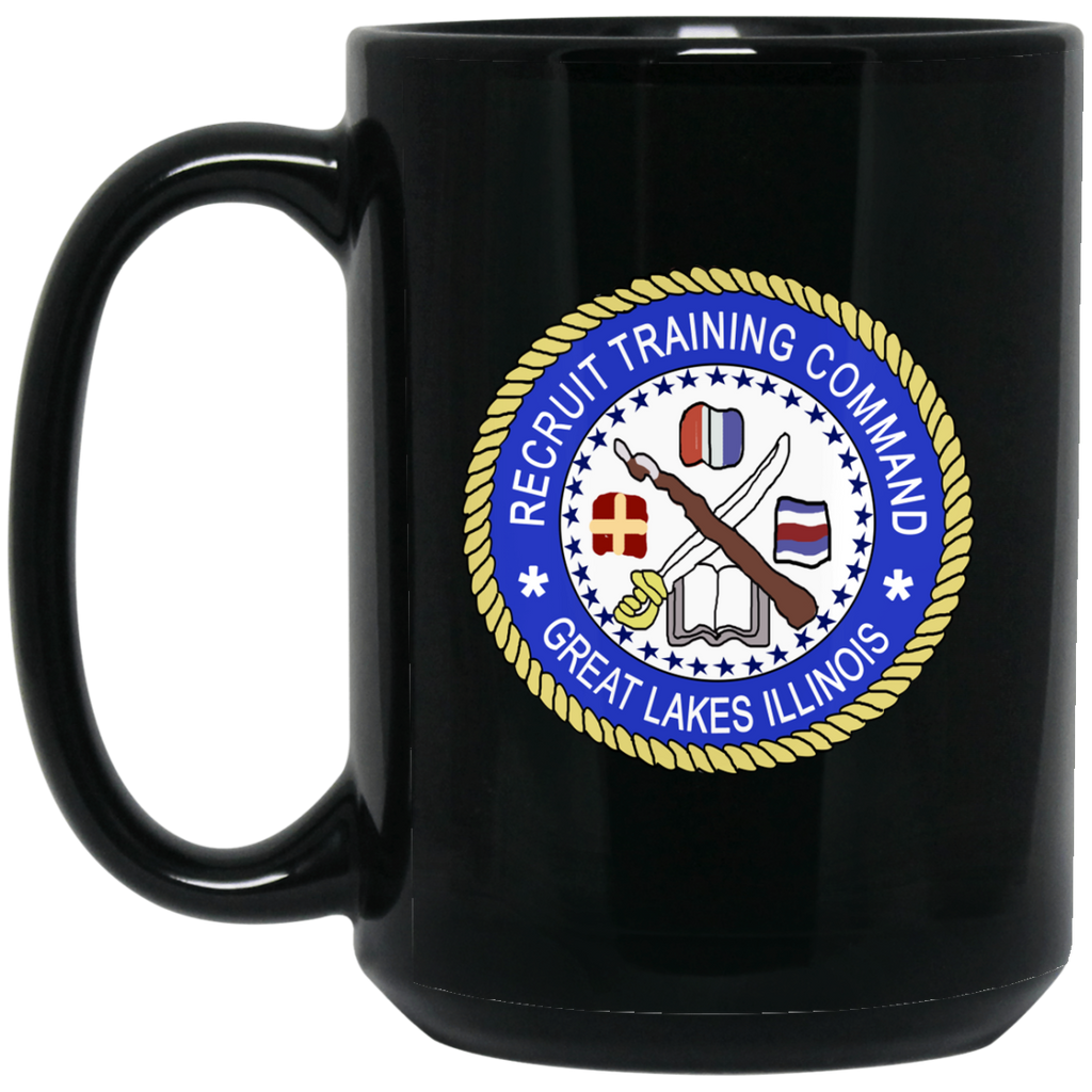 RTC Great Lakes 1 Black Mug - 15oz