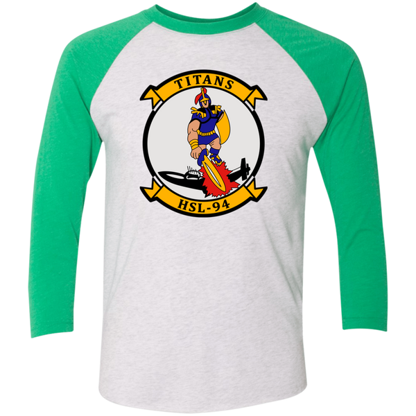 HSL 94 2 Baseball Raglan T-Shirt