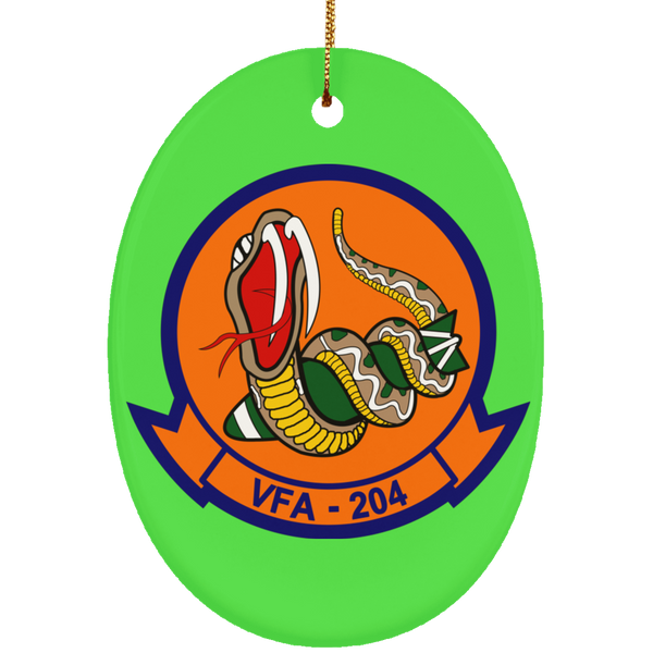 VFA 204 1 Ornament Ceramic - Oval