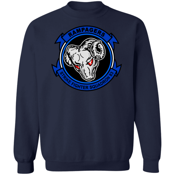 VFA 83 1 Crewneck Pullover Sweatshirt