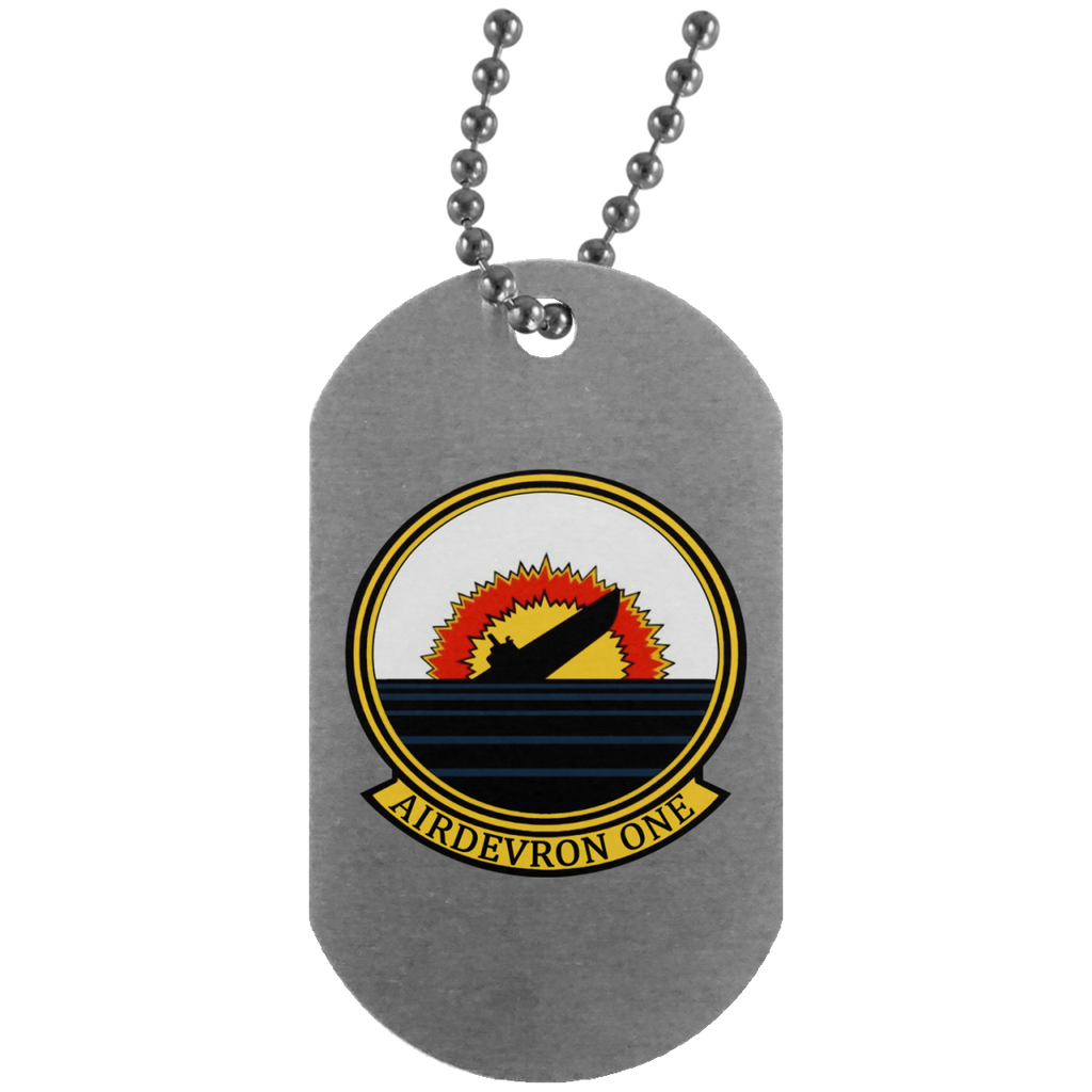 VX 01 2 Dog Tag - Silver