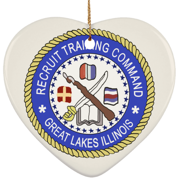 RTC Great Lakes 1 Ornament - Heart