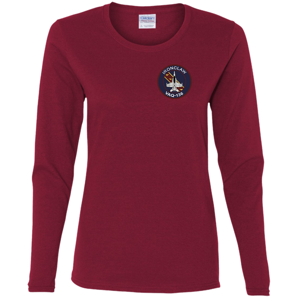 VAQ 136 5c Ladies' Cotton LS T-Shirt