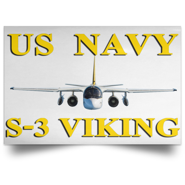 US Navy S-3 3 Poster – Landscape