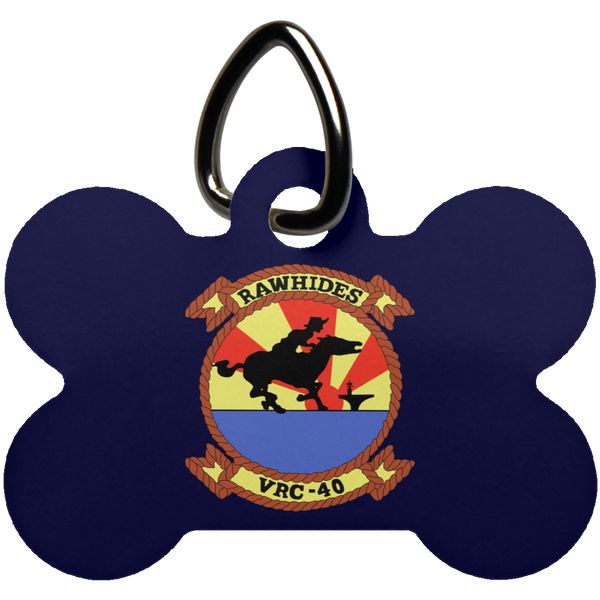 VRC 40 1 Pet Tag - Dog Bone