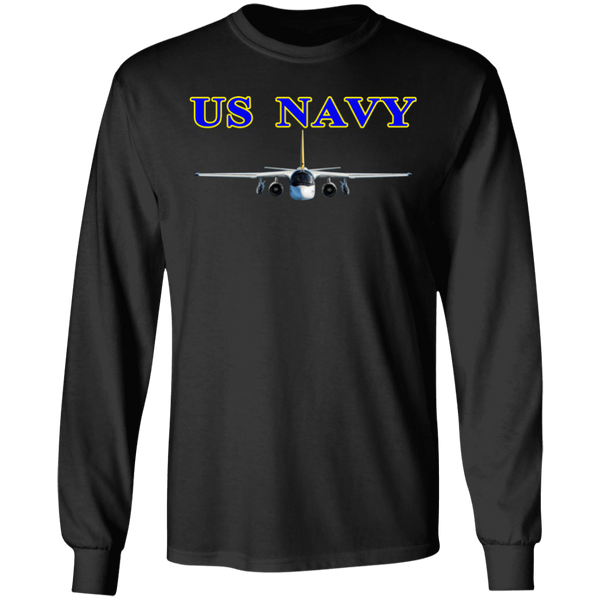 US Navy S-3 2 LS Ultra Cotton T-Shirt