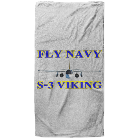 Fly Navy S-3 1 Beach Towel - 37x74