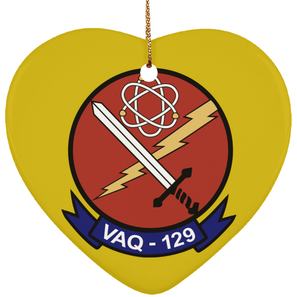 VAQ 129 2 Ornament - Heart