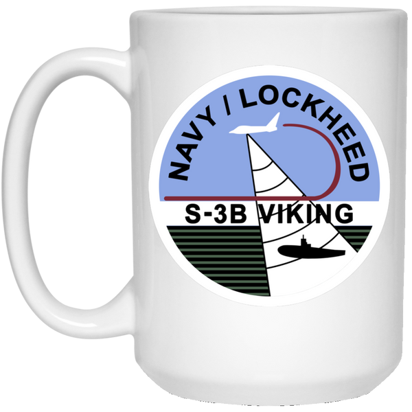 S-3 Viking 7 White Mug - 15oz