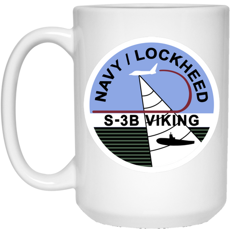 S-3 Viking 7 White Mug - 15oz