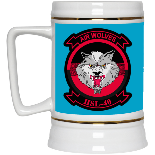 HSL 40 2 Beer Stein - 22oz