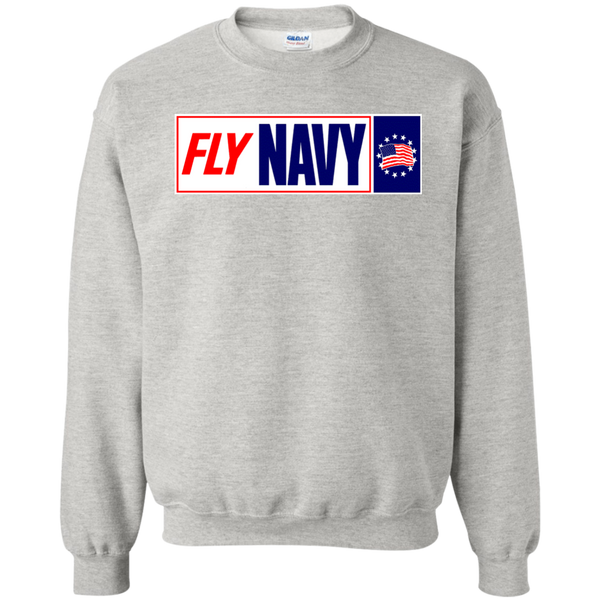 Fly Navy 1 Crewneck Pullover Sweatshirt