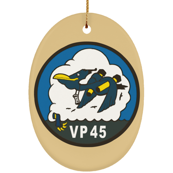 VP 45 2 Ornament Ceramic - Oval