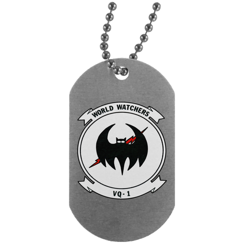 VQ 01 3 Dog Tag - Silver