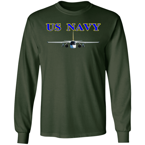 US Navy S-3 2 LS Ultra Cotton T-Shirt