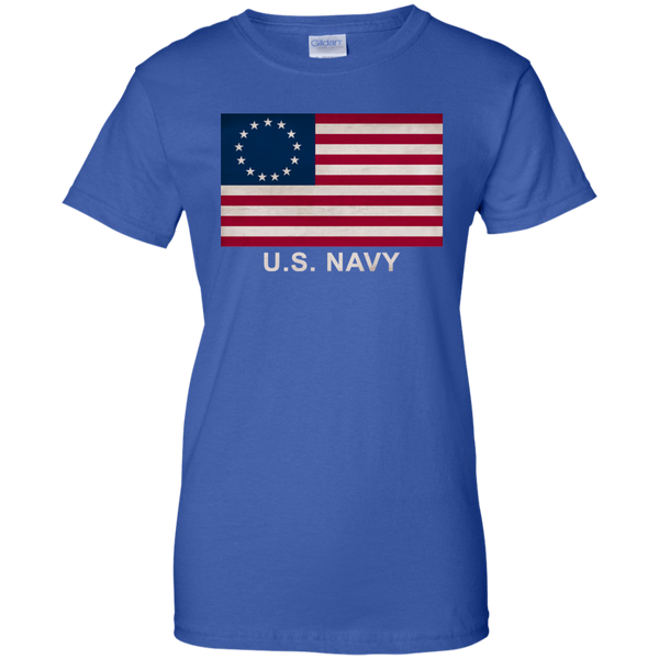 Betsy Ross USN 2 Ladies' Cotton T-Shirt