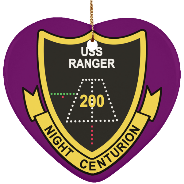 Ranger Night Ornament - Heart