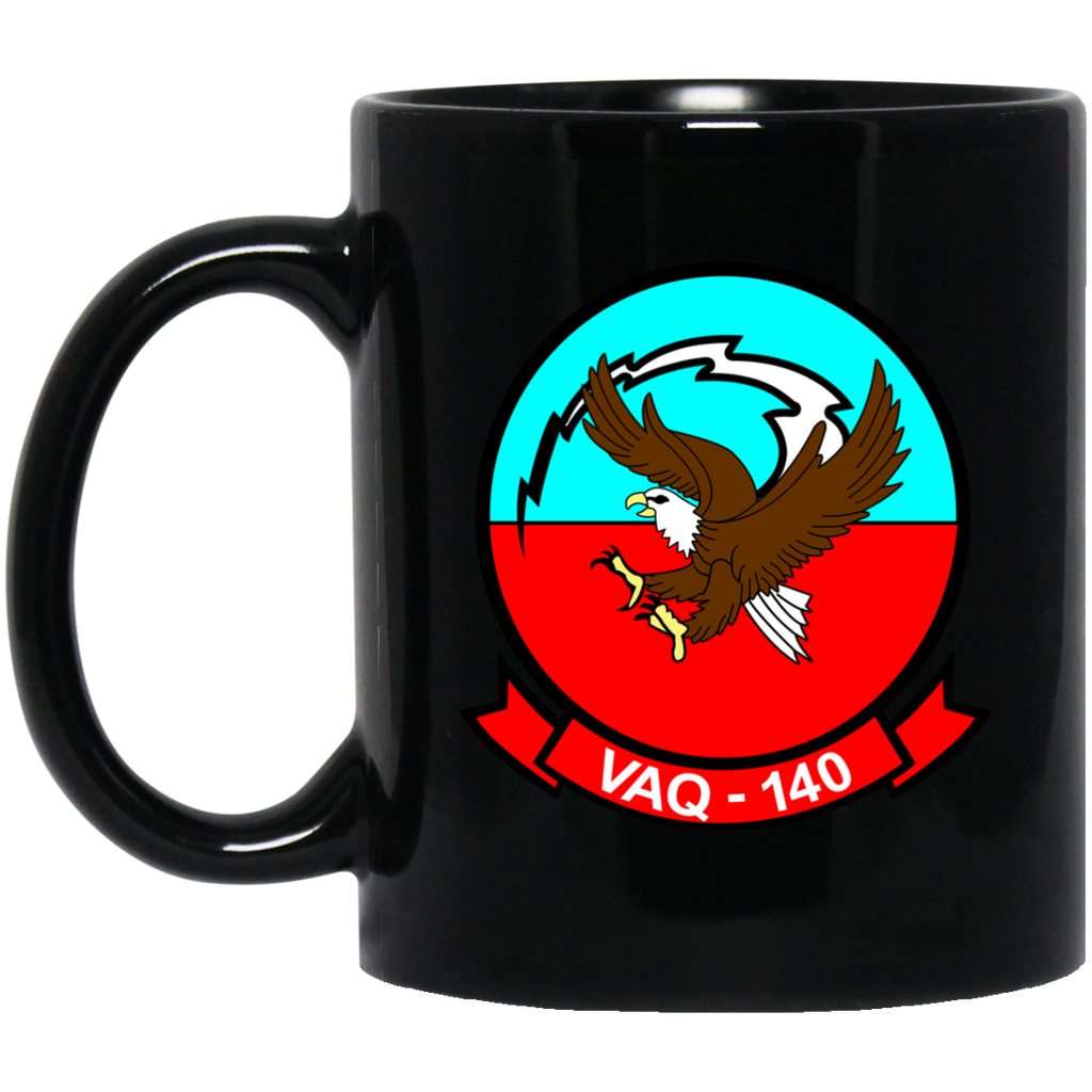 VAQ 140 3 Black Mug - 11oz