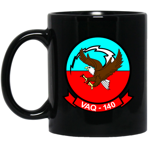 VAQ 140 3 Black Mug - 11oz