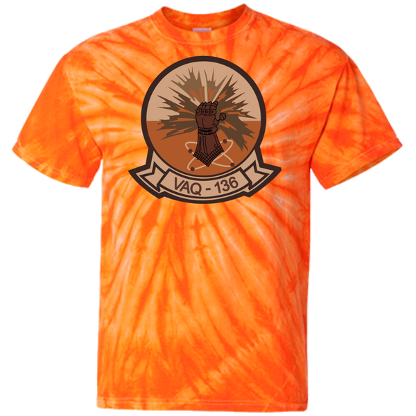 VAQ 136 2 Customized 100% Cotton Tie Dye T-Shirt