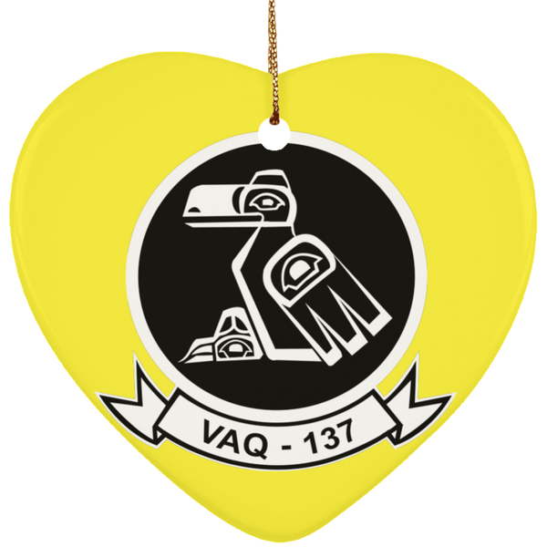 VAQ 137 3 Ornament Ceramic - Heart