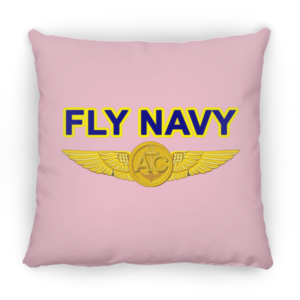 Fly Navy Aircrew Pillow - Square - 16x16