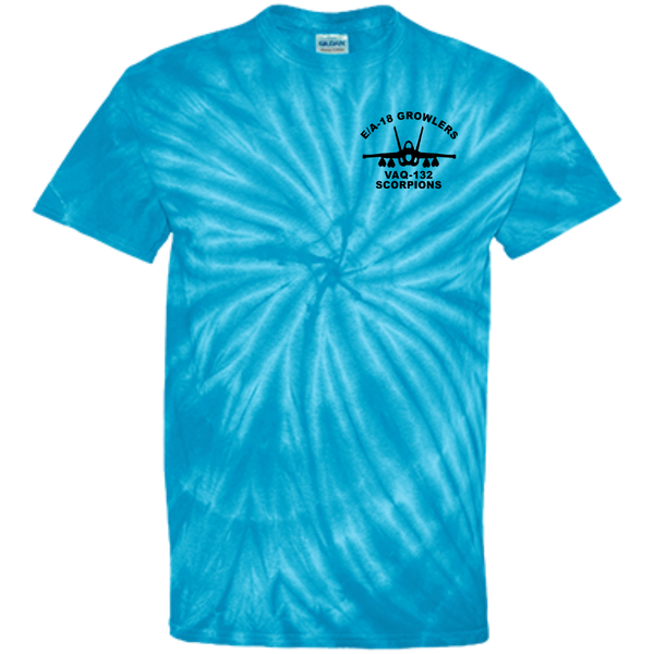 VAQ 132 2c Customized 100% Cotton Tie Dye T-Shirt