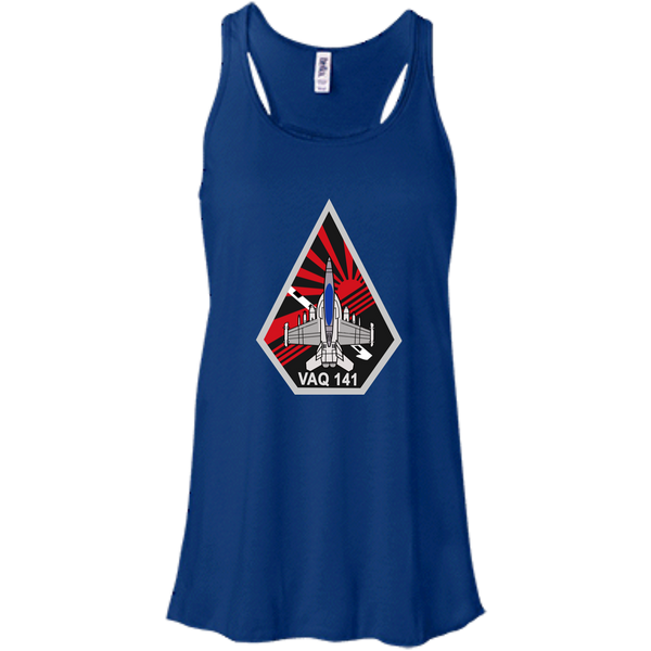 VAQ 141 7 Flowy Racerback Tank