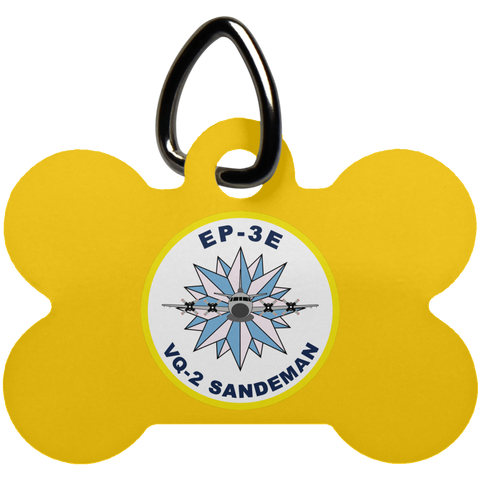 VQ 02 3 Pet Tag - Dog Bone