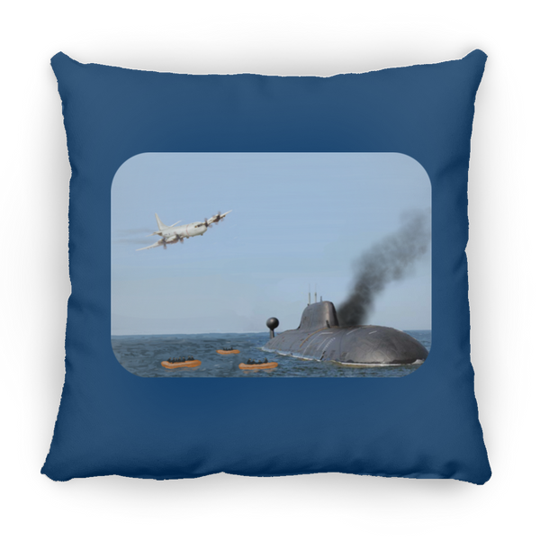 Abandon Ship Pillow - Square - 16x16