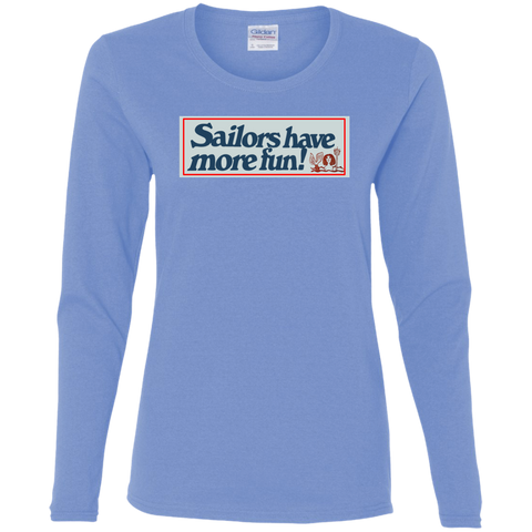Sailors 1 Ladies' Cotton LS T-Shirt