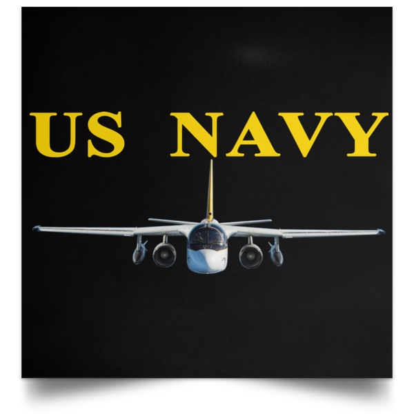 US Navy S-3 4 Poster - Square