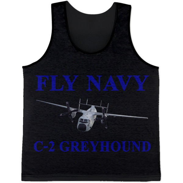 Fly Navy C-2 1 Tank Top - All Over Print