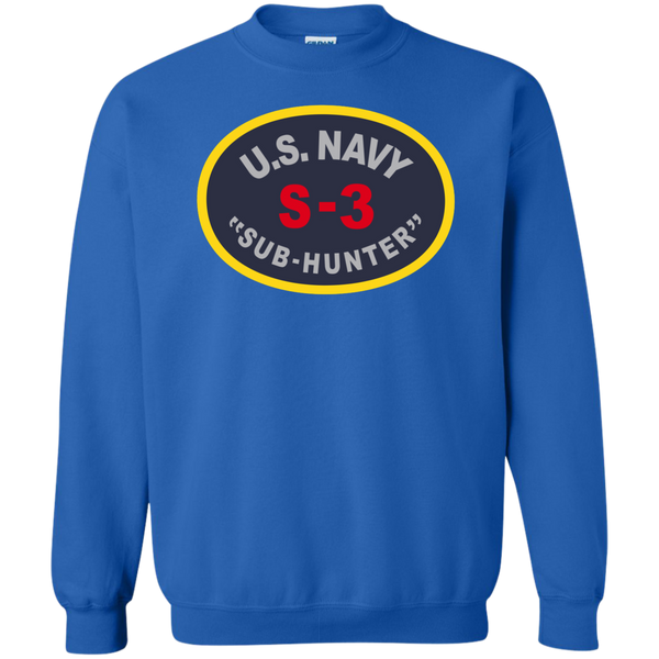S-3 Sub Hunter Printed Crewneck Pullover Sweatshirt