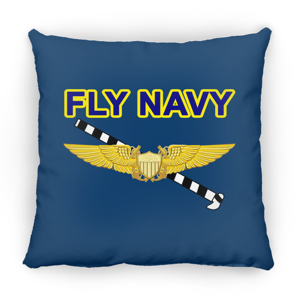 Fly Navy Tailhook 3 Pillow - Square - 18x18