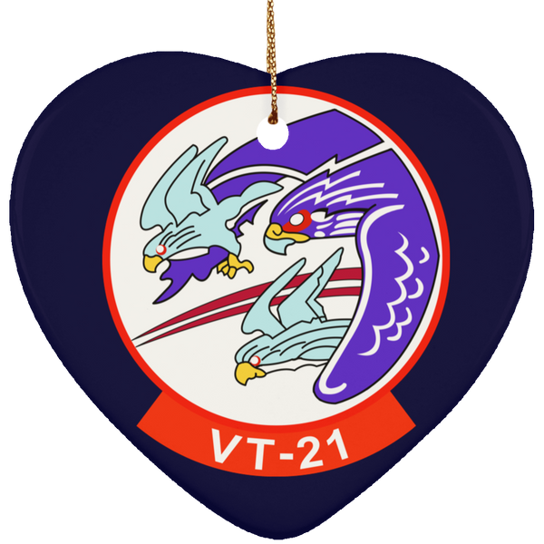 VT 21 1 Ornament Ceramic - Heart