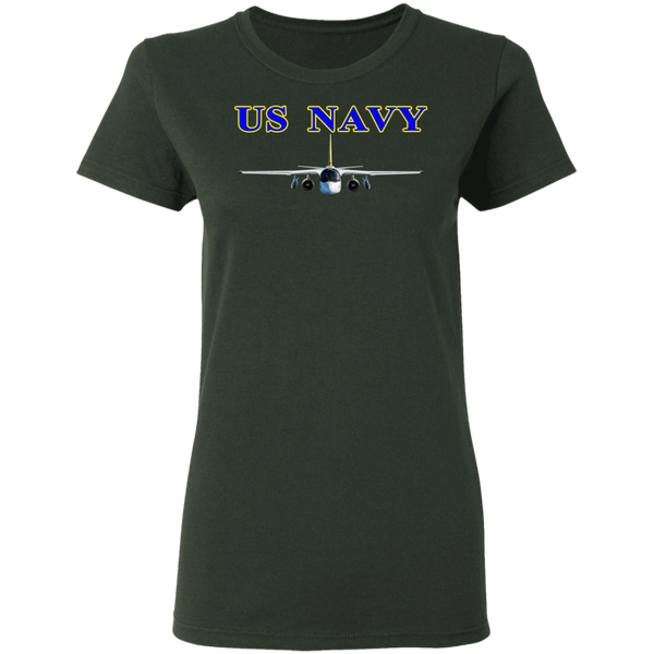 US Navy S-3 2 Ladies' Cotton T-Shirt