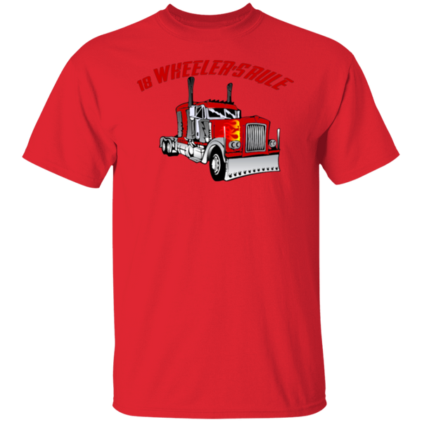 Trucker 18 Wheeler 1 Custom Ultra Cotton T-Shirt