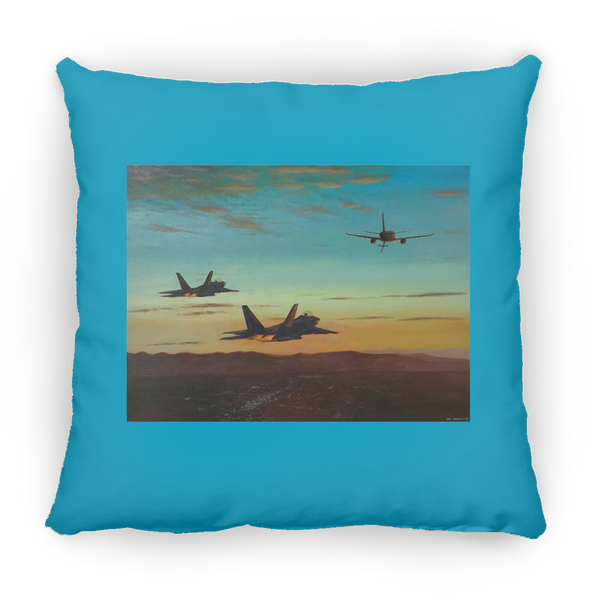 Time To Refuel Pillow - Square - 14x14