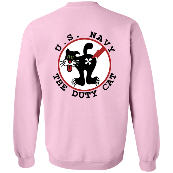 Duty Cat 2a Crewneck Pullover Sweatshirt