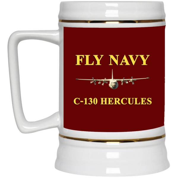 Fly Navy C-130 3 Beer Stein - 22oz