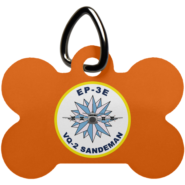 VQ 02 3 Pet Tag - Dog Bone