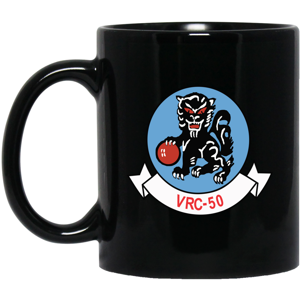 VRC 50 2 Black Mug - 11oz