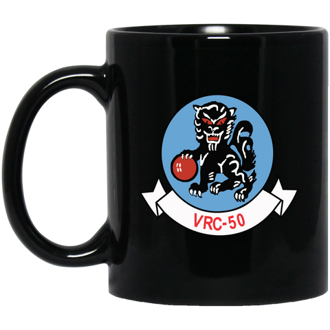 VRC 50 2 Black Mug - 11oz