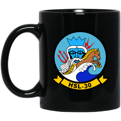 HSL 30 2 Black Mug - 11oz