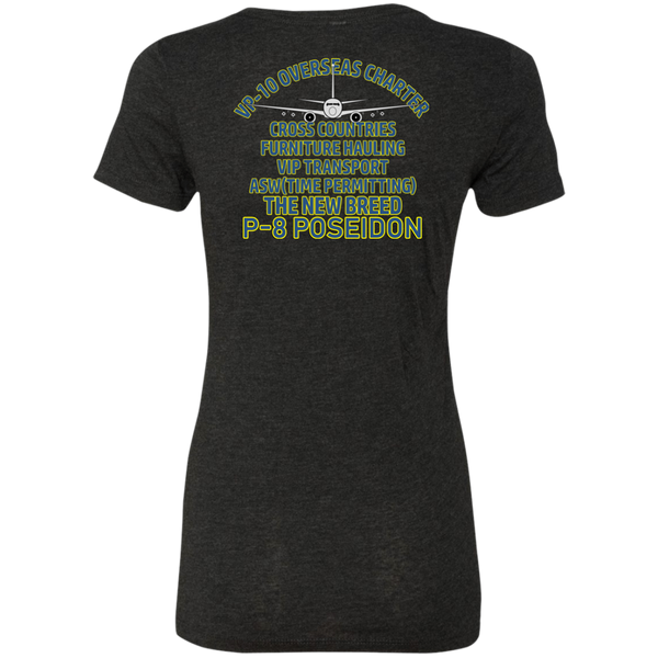 VP 10 2d Ladies' Triblend T-Shirt