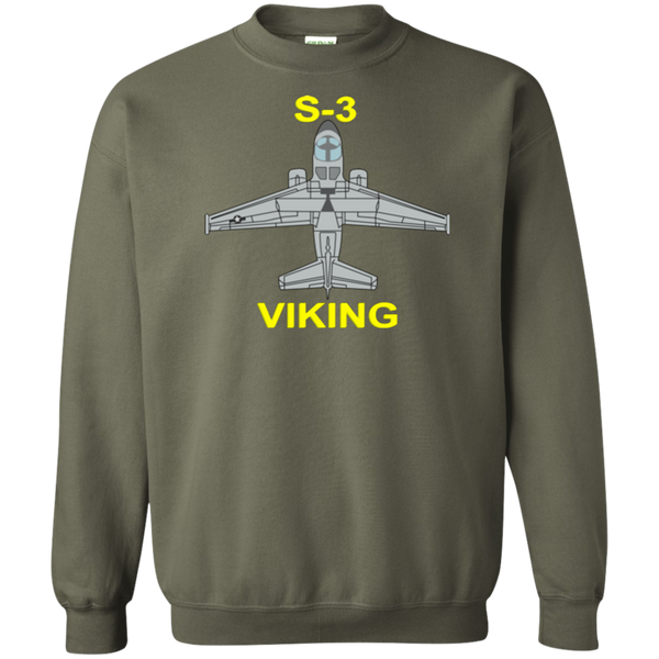 S-3 Viking 11 Crewneck Pullover Sweatshirt