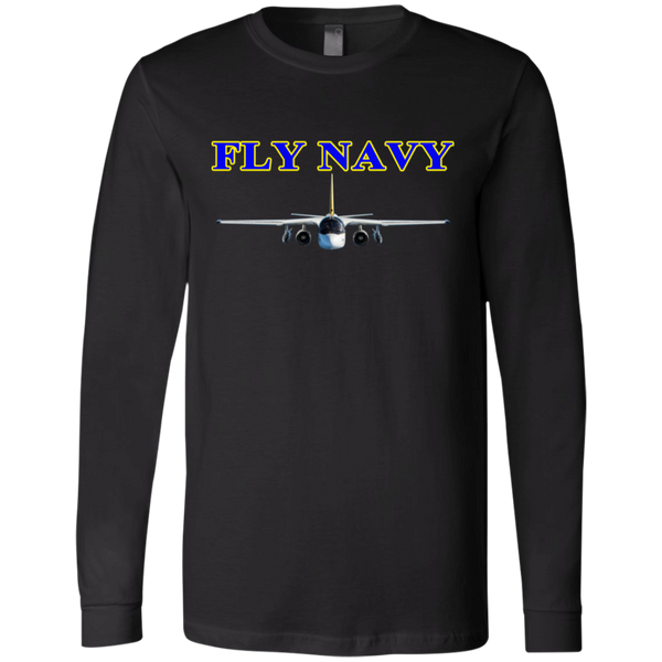 Fly Navy S-3 2 LS Jersey T-Shirt