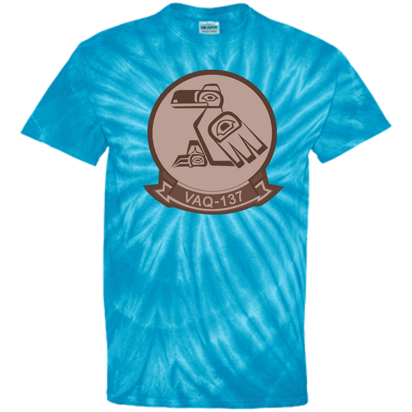 VAQ 137 2 Customized 100% Cotton Tie Dye T-Shirt