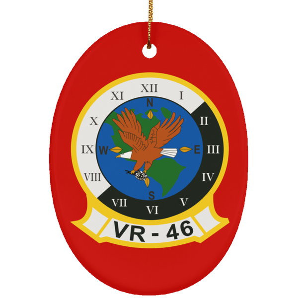 VR 46 Ornament Ceramic - Oval